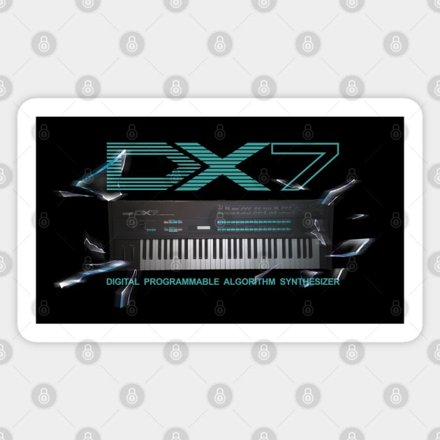 YAMAHA DX7 #2 Sticker by RickTurner